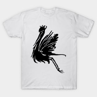 Ink Blot Pelican T-Shirt